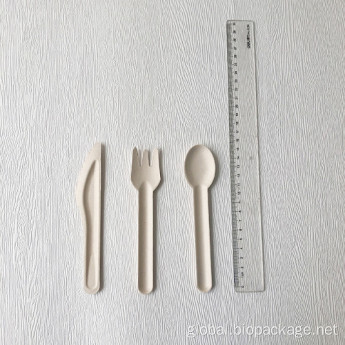 Disposable Fork Cutlery Sets Disposable Sugarcane Bagasse 6inch Fork Cutlery Sets Supplier